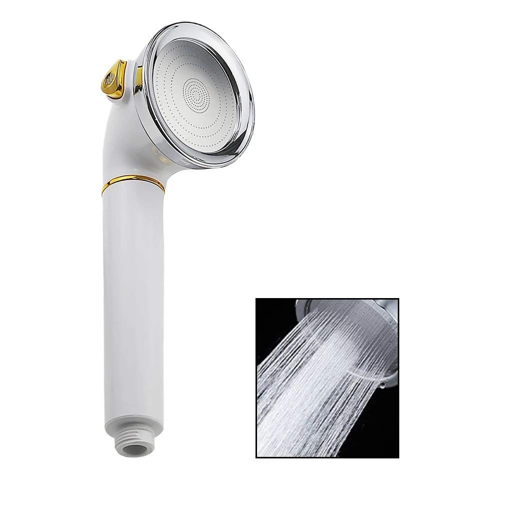 Cabezal de Ducha de Mano de Alta presión, Ahorro de Agua, 3 Modos de rociado y Filtro de función única, Accesorios de baño