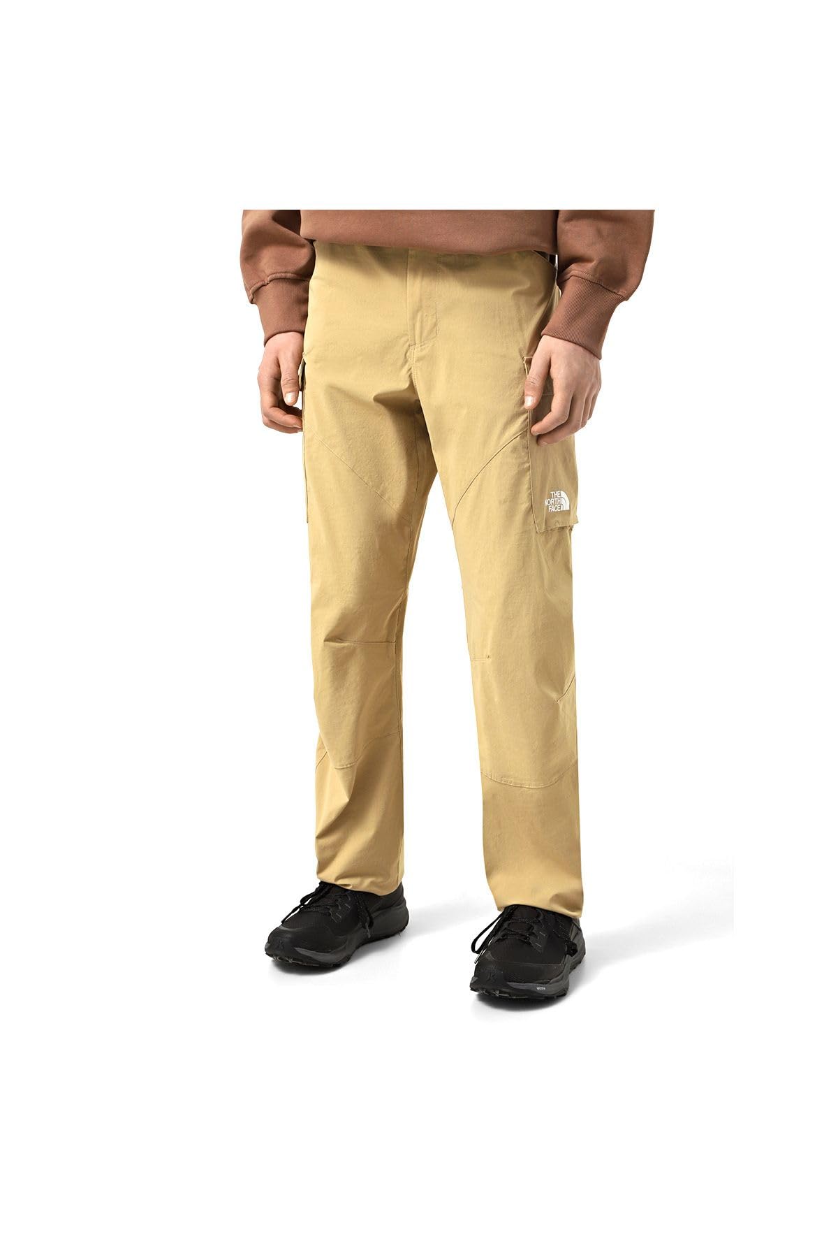 The North Face Men's Beige M Exploration Cargo Pant Tnf Black - Large