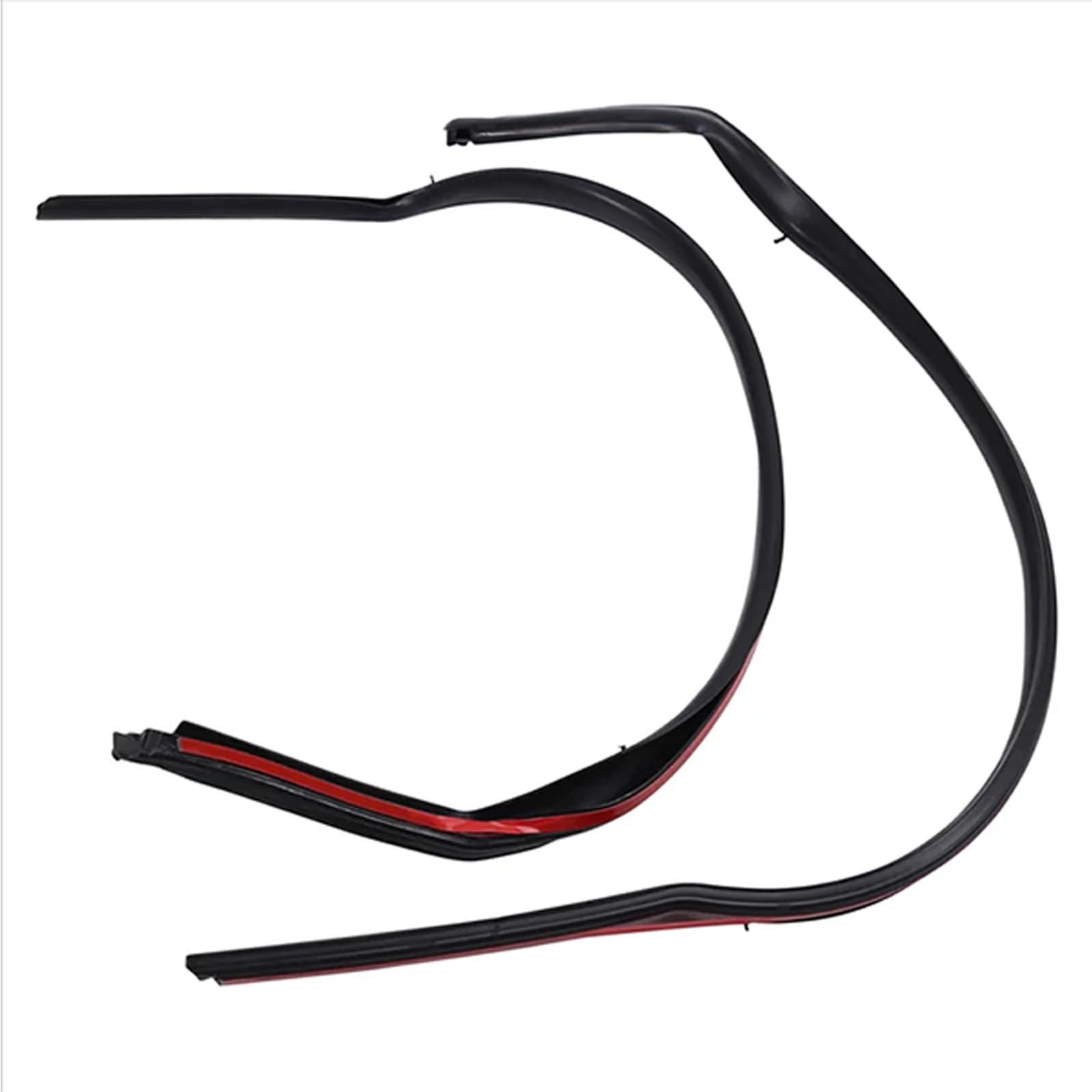 2 guarnizioni protettive per portiere del veicolo per modelli X5M F15, resistenti alle intemperie, isolamento acustico, colore nero, 51767318509 51767318510, guarnizione per porta posteriore