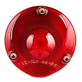 GG Grand General 84074 4 inches Red Classic Glass Lens