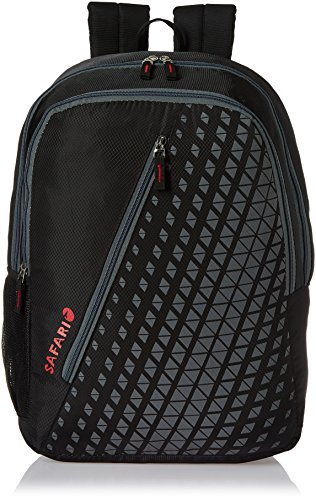 Safari 45 cms Black Casual Backpack (Seesaw-Black-CB) Safari 45 cms Black Casual Backpack (Seesaw-Black-CB)