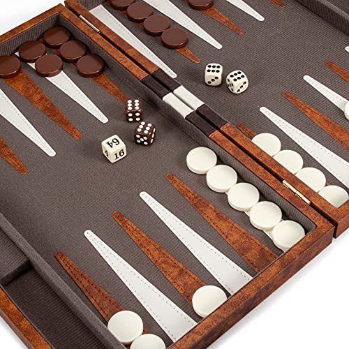 Amerous 19142 Backgammon Set, 15 Inches Classic Board Game thumb #5
