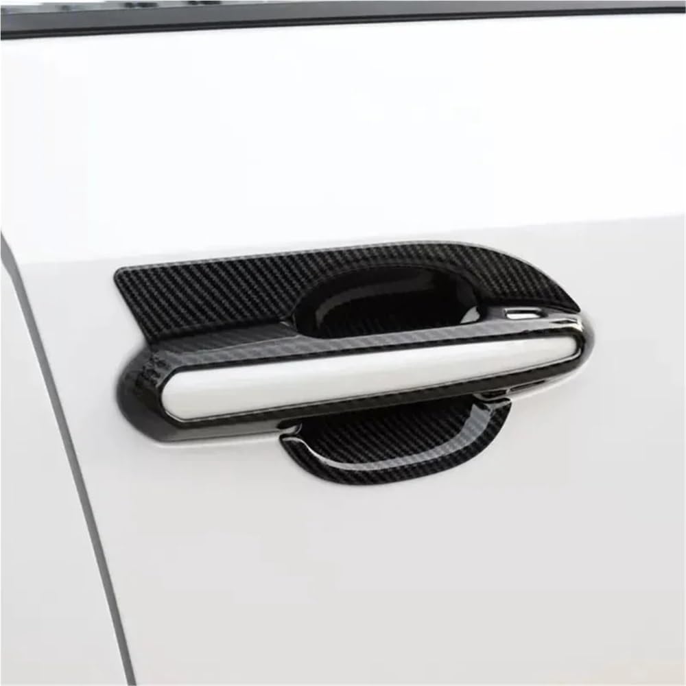 Naklejka ochronna na klamkę drzwi samochodu, osłonę miski drzwi, pasuje do Toyoty, pasuje do RAV4 2019-2025 Klamka Zewnętrzna Samochodu(Ivory)