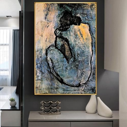 Tableau Picasso 70x90 cm encadré pour combler les murs vides du salon