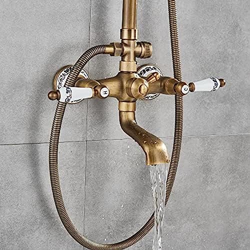 Ensemble Robinet Douche Mural Anti Calcaire Remplissage Baignoire - 2
