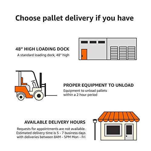 Image of Amazon Basics Multipurpose Copy Printer Paper, 8.5 x 11 Inches, 20 lb, 92 Bright, White, Truckload, 21 Pallet, 8,400 Reams (4.2M Sheets)