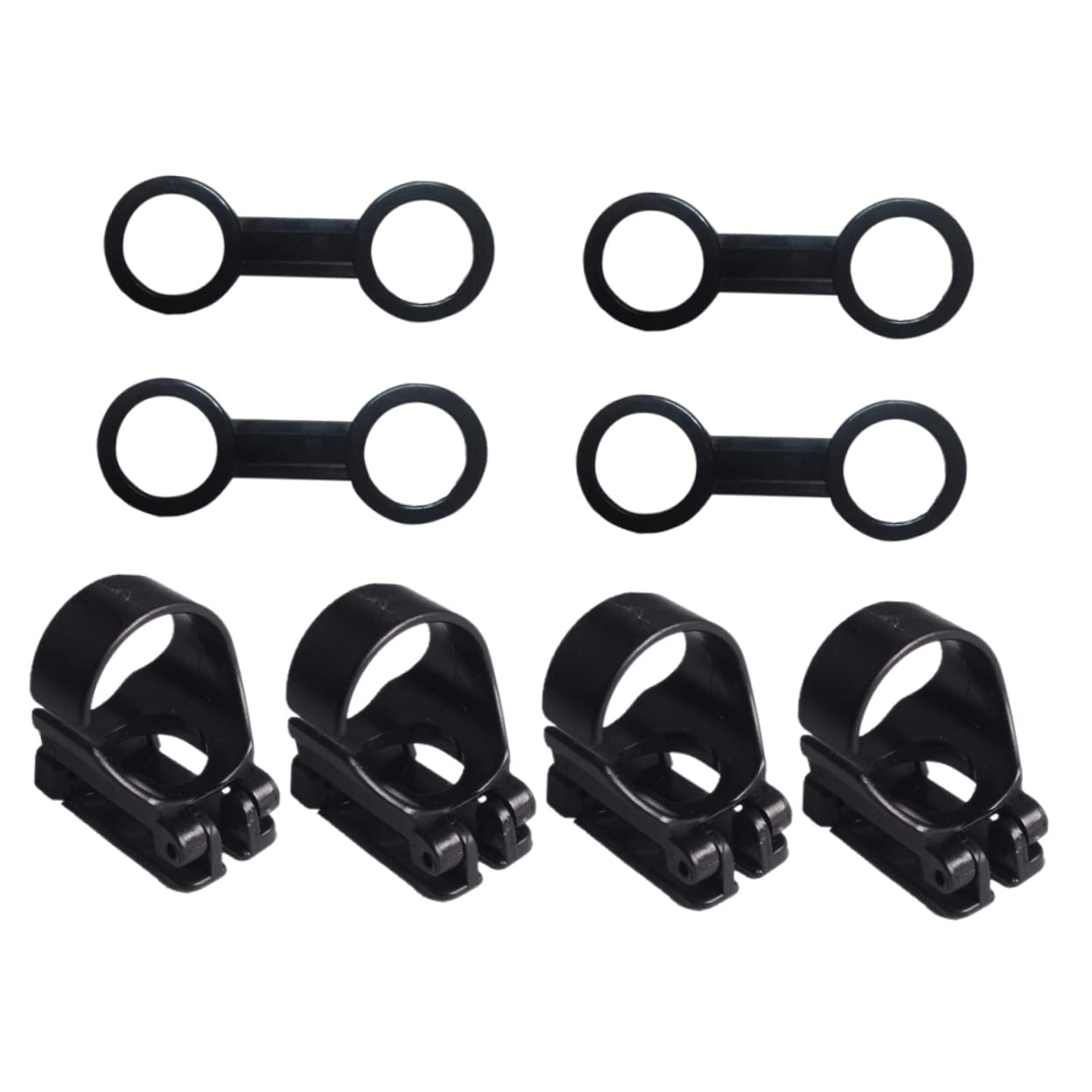 BRIGHTFUFU Universal Snorkel Mask Clip Diving Accessories Silicone Buckle for Snorkeling Set