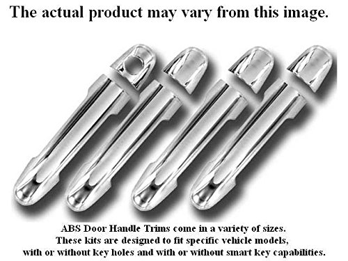QAA fits 2011-2014 Hyundai Sonata 8 Piece Chrome Plated ABS Plastic Door Handle Cover Kit, Convertible kit Without Passenger Side Key Access DH11361