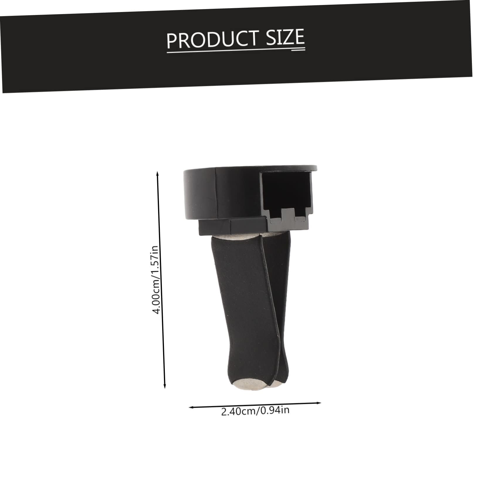 Kit Clip Bocchetta Aerazione Auto 100 Pezzi Metallo Plastica Nero | Uscita Aria e Bocchette, Decorazione Diy, Facile Installazione, Non Sbiadisce
