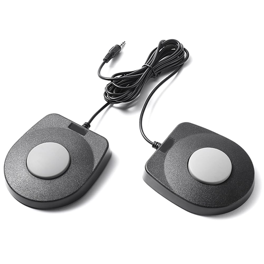 VICASKY Pedale Sustain Doppio Per Batteria E Pianoforte Elettrico – Jack 3.5 Mm, Compatto E Resistente In ABS