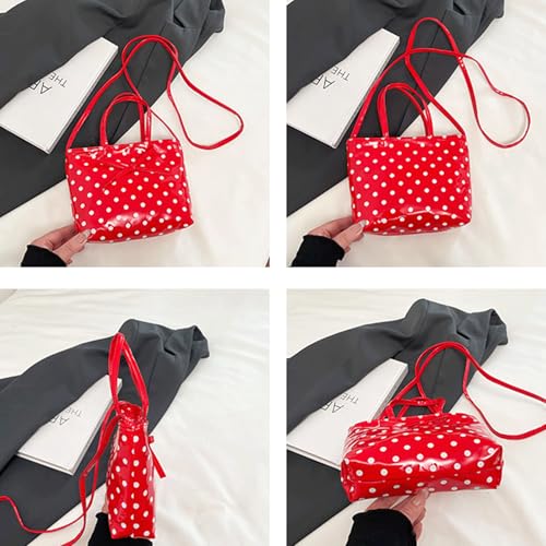 Bow Purse Cute Crossbody Shoulder Bag Cute Top Handle Bow Bucket Bag Trendy Bowknot Handbag Gifts for Women2