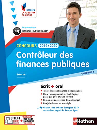 Télécharger Concours Contrôleur des finances publiques - Catégorie B - Intégrer la fonction publique - 2019/2 Livre PDF Gratuit