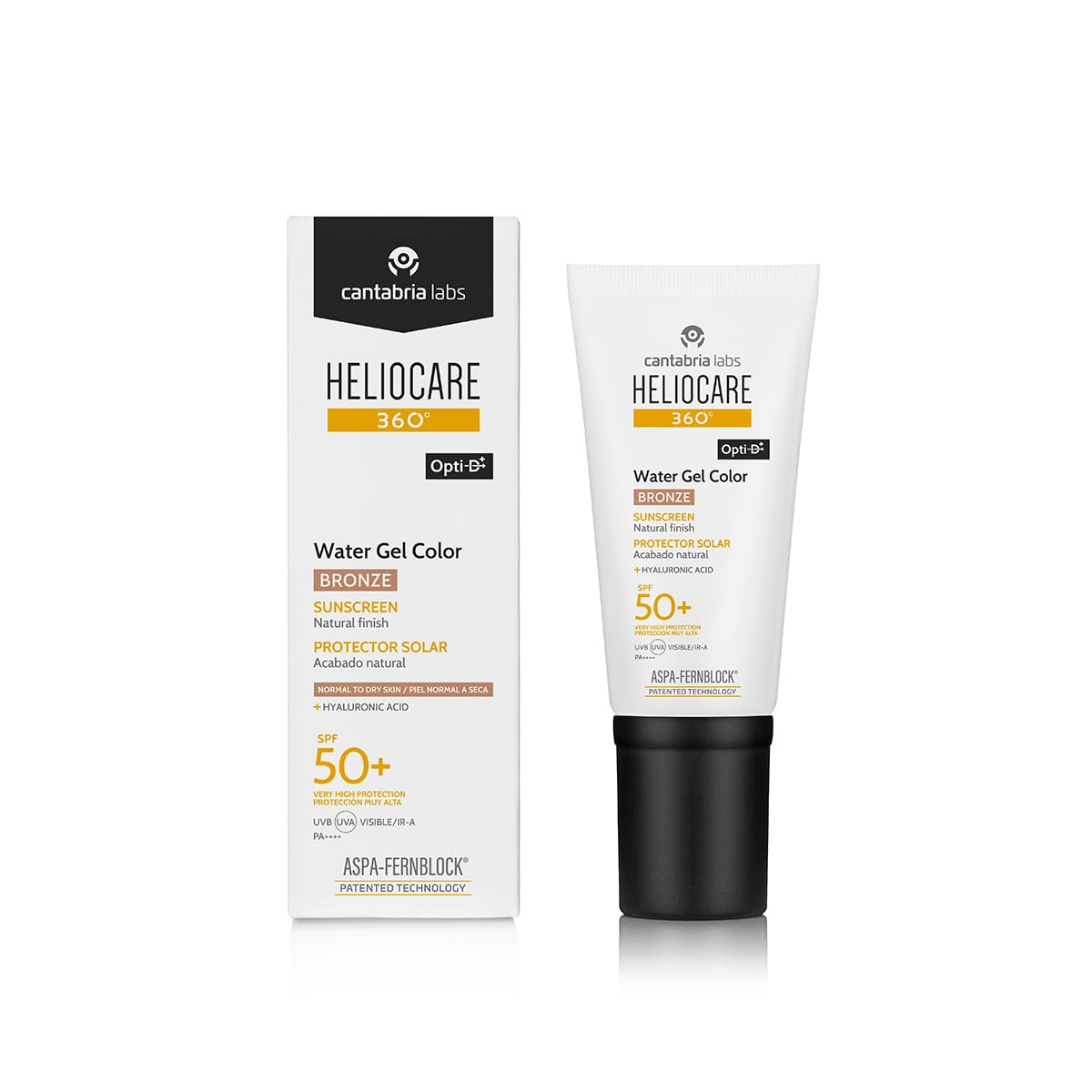 Heliocare 360° COLOR water gel SPF50+ #bronze 50 ml