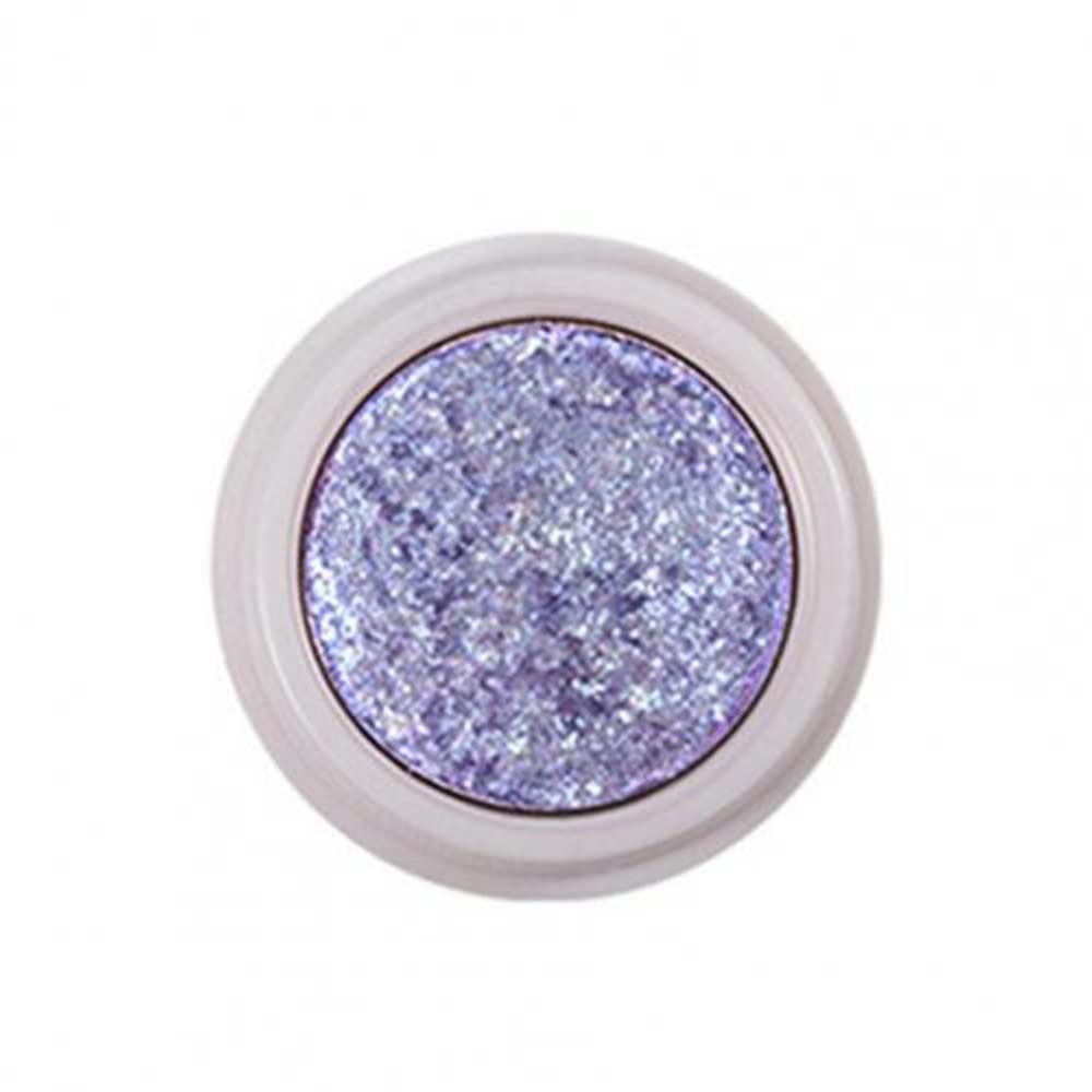 Mysense Single Glitter Eyeshadow,Cream Powder Pearlescent Eyeshadow,High Pigment Longwear Single Violet Eye Make up for Day&Night (08)