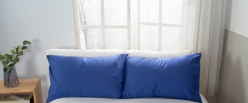 Miniatura 3 de Discshi Juego de funda de edredón de 3 piezas 100% algodón, transpirable, duradero, suave, cómodo, con 1 funda de edredón (90 x 104 pulgadas) y 2