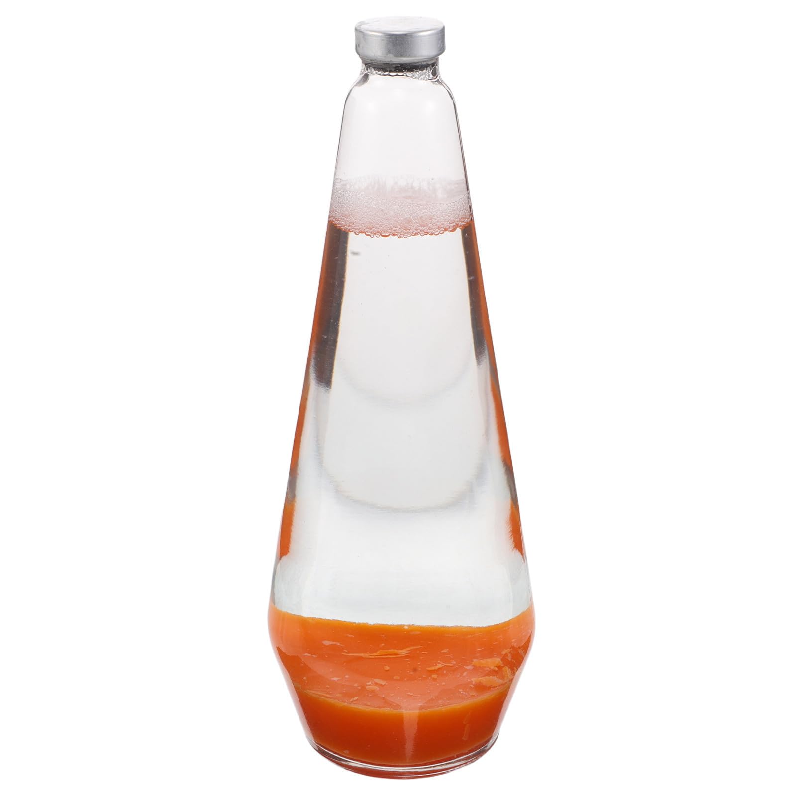 PRETYZOOM Buntes Wachsgefäß aus Glas für Selbstgemacht Bewegungslampen Wachsgläser mit Wachs und Wasser 24x9x9cm für Zuhause und Ruhige Abende