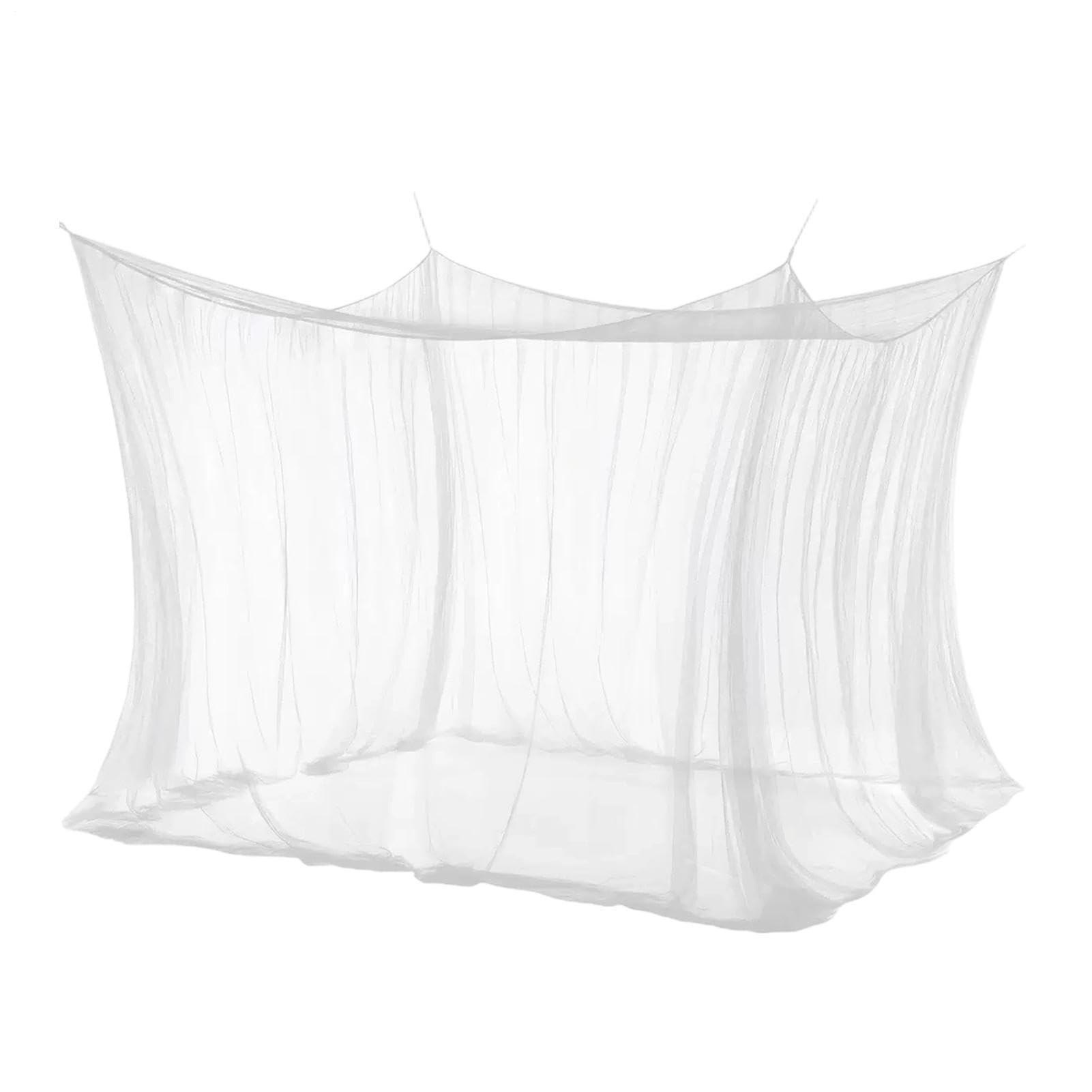 Zanzariera A Baldacchino Rete Quadrata A 4 Angoli 3 X 3 X 2,5 M