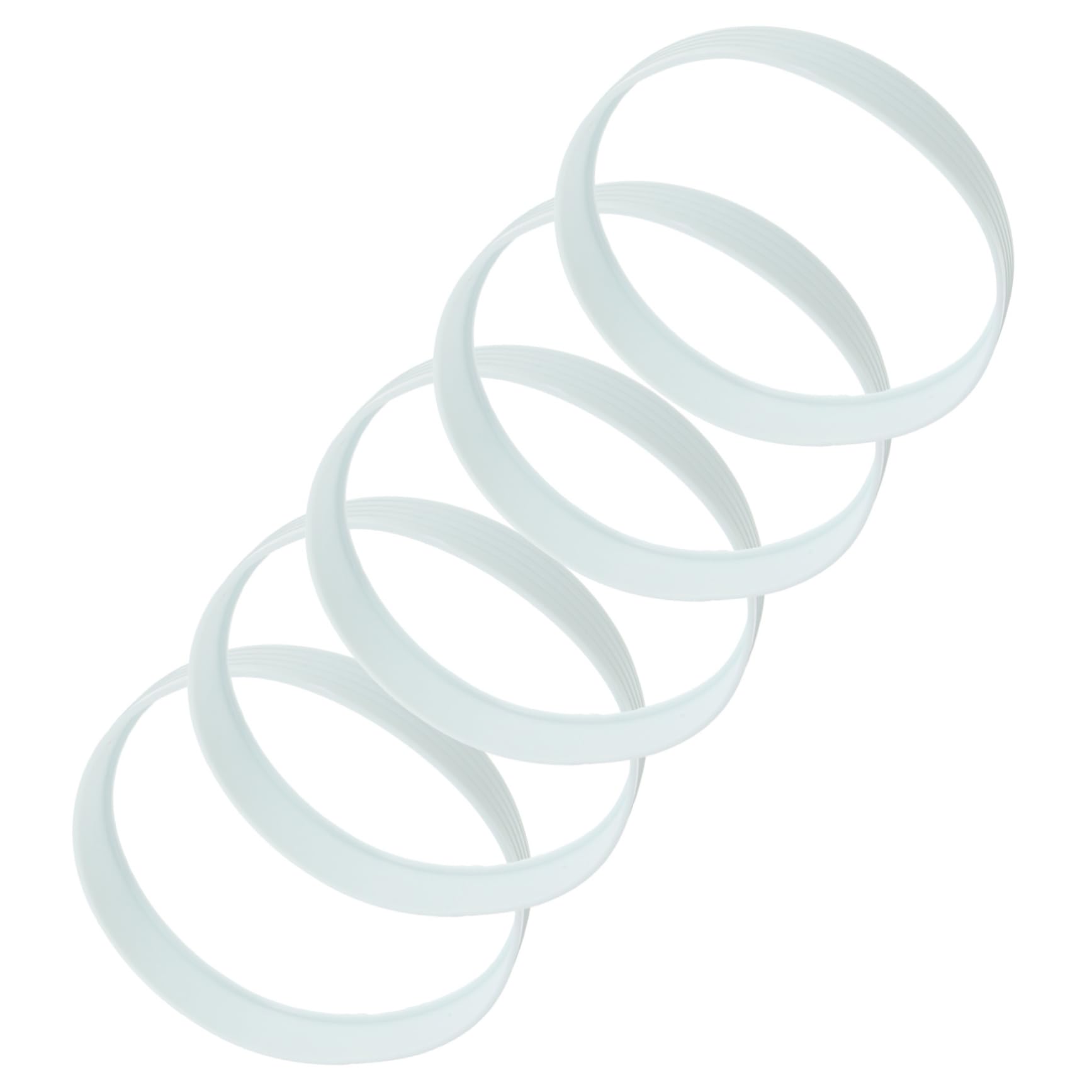 HANABASS 10pcs Simple Round Golf Putting Cup Practical Protective Hole Cup Rings Made of Enhance Hole Visibility