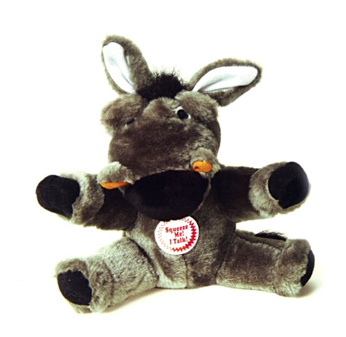 Mascota Amor Chatterbox Burro, 20 cm
