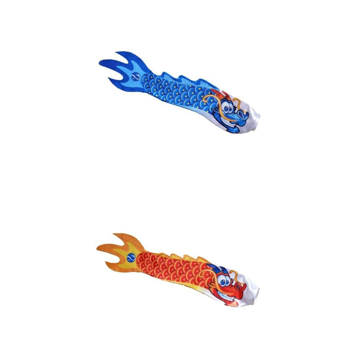 STYLEHEAVEN 2X Chinese Dragon Mark Windsock Carp Streamer Garden Hanging Decor Red Blue|Home & Garden|Yard, Garden & Outdoor Living|Garden D?©cor|Windmills & Wind Spinners-image-33
