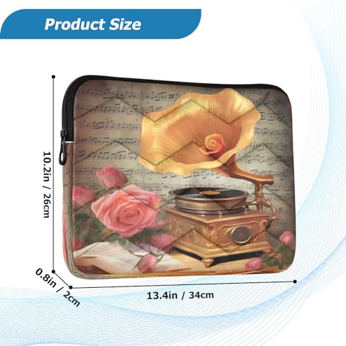 Funda Vintage para Laptop 13-14 pulgadas, Bolsa impermeable miniatura 3
