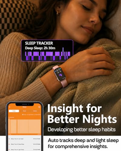 Image of MorePro Health Fitness Tracker, 24 /7 Heart Rate Monitor with Blood Pressure, Blood Oxygen, Sleep Tracking, IP68 Waterproof Activity Trackers with Step Counter, Compatible with iOS Android