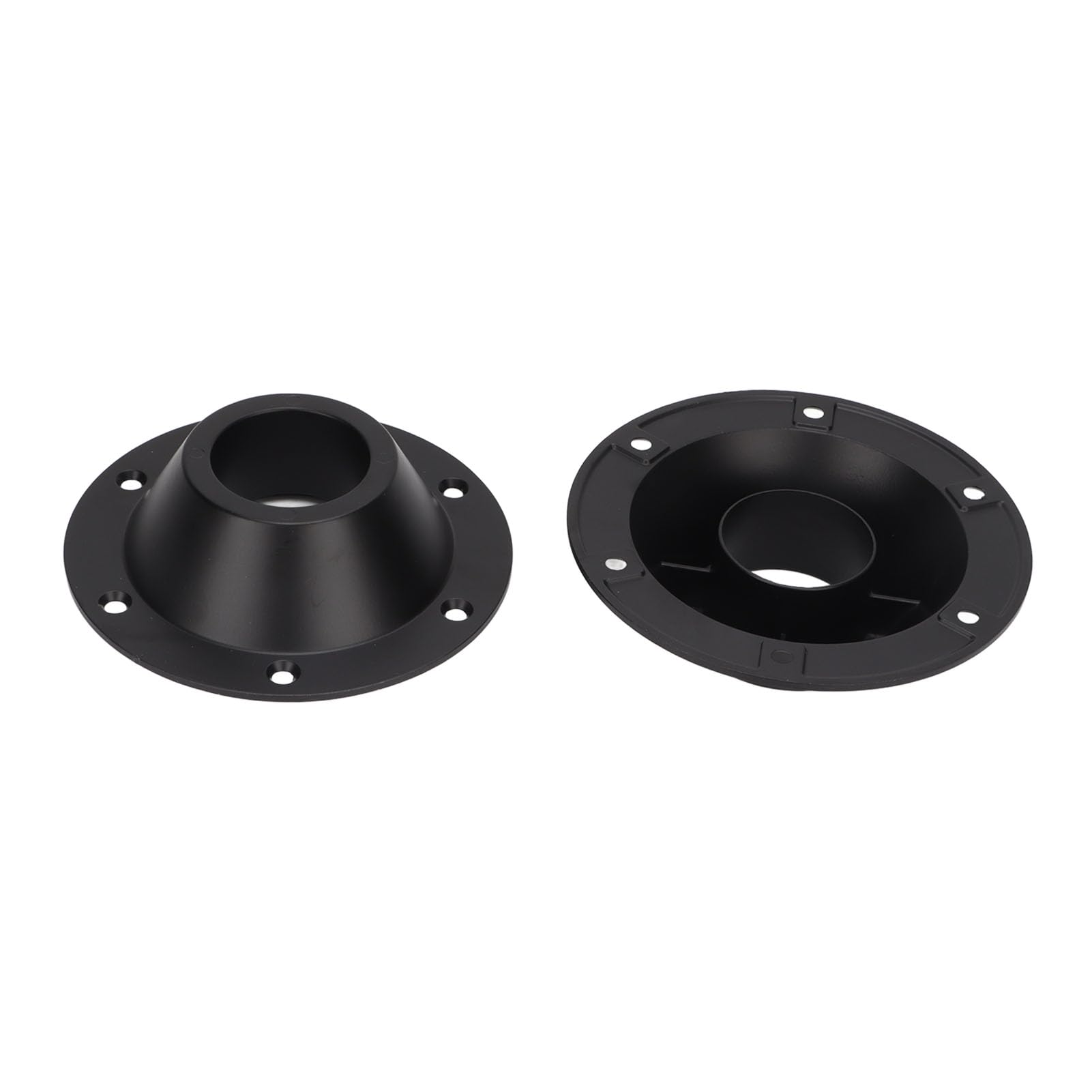 Kuuleyn 2Pcs RV Table Base,RV Table Mounting Base,Mount Detachable Round Aluminum RV Pedestal Table Base Table and Floor Mounting Base with Mounting Screws for Motorhomes