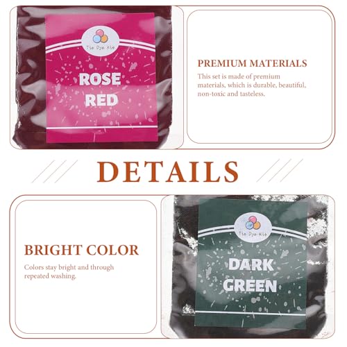 Sachets de tie dye shirts SEWACC contre la décoloration des vêtements et tissus - 5
