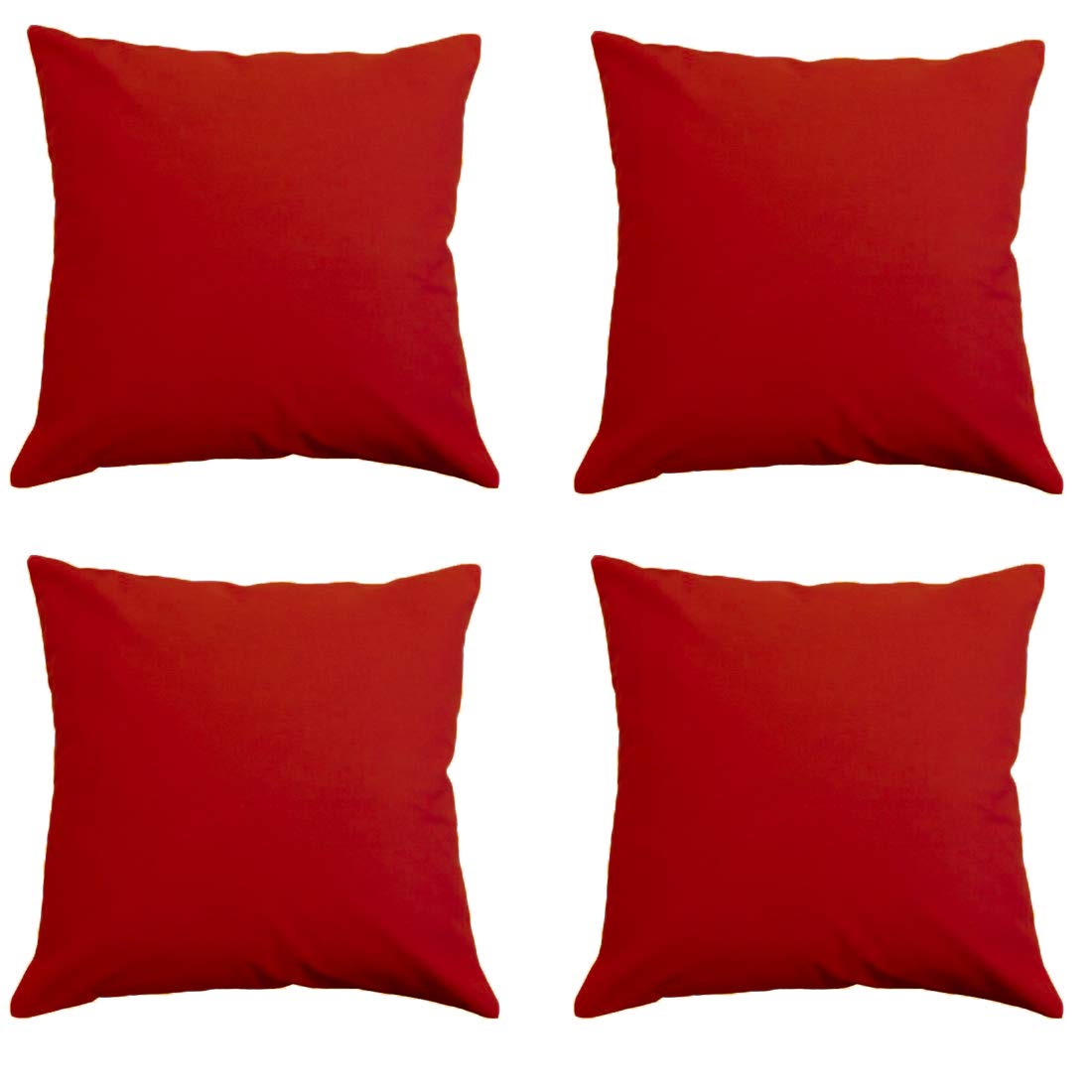 Daksh Set of 4 Waterproof and Dust Proof Cushion Cover(16x16) Maroon
