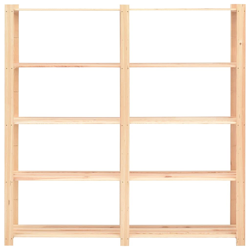 Générique Étagères de Rangement à 5 Niveaux 10pcs 170x38x170cm Pin 500 kg,Entreprise & Industrie,Stockage Industriel,Étagères industrielles,3051112