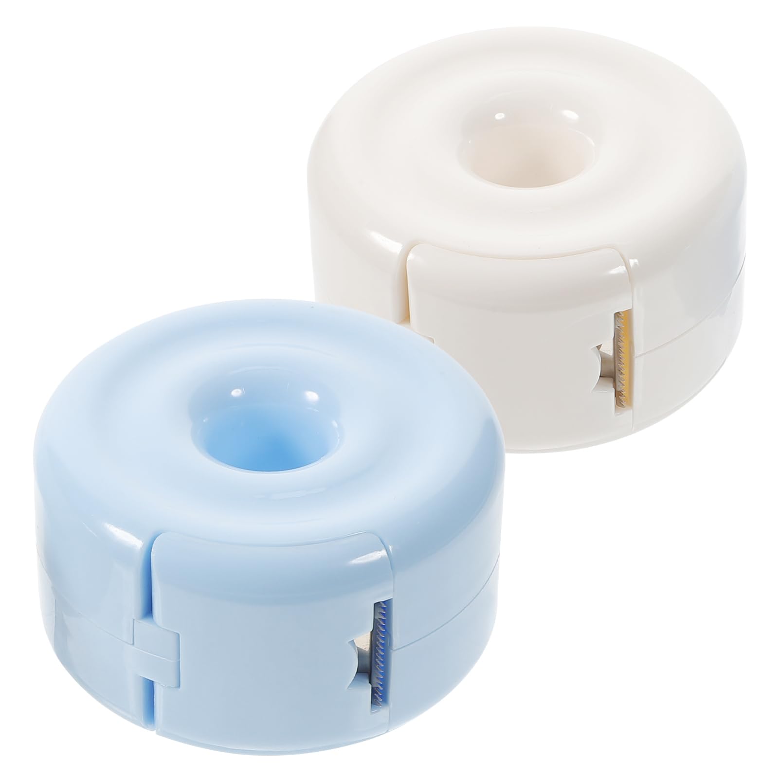 NUOBESTY 4 Pz Porta Nastro Organizzatore Del Supporto Del Nastro Piccolo Distributore Di Nastro Adesivo Porta Nastro Adesivo Acciaio Inossidabile Bambino Attrezzo Conservazione