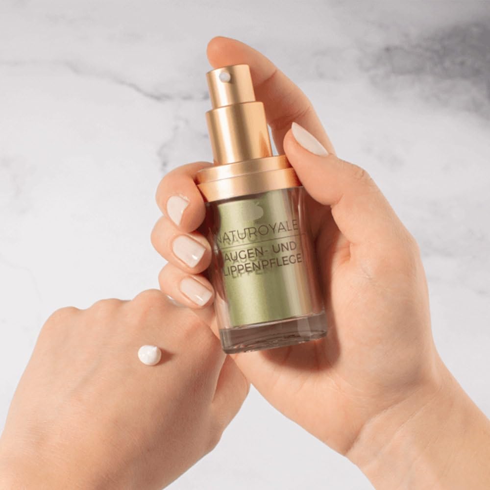 ANNEMARIE BÖRLIND NATUROYALE SYSTEM BIOLIFTING Augen- und Lippenpflege (15ml) - Wohltuende & Kräftigende Augen- und Lippenpflege - Aktiviert Die Zellerneuerung - Vegetarisch