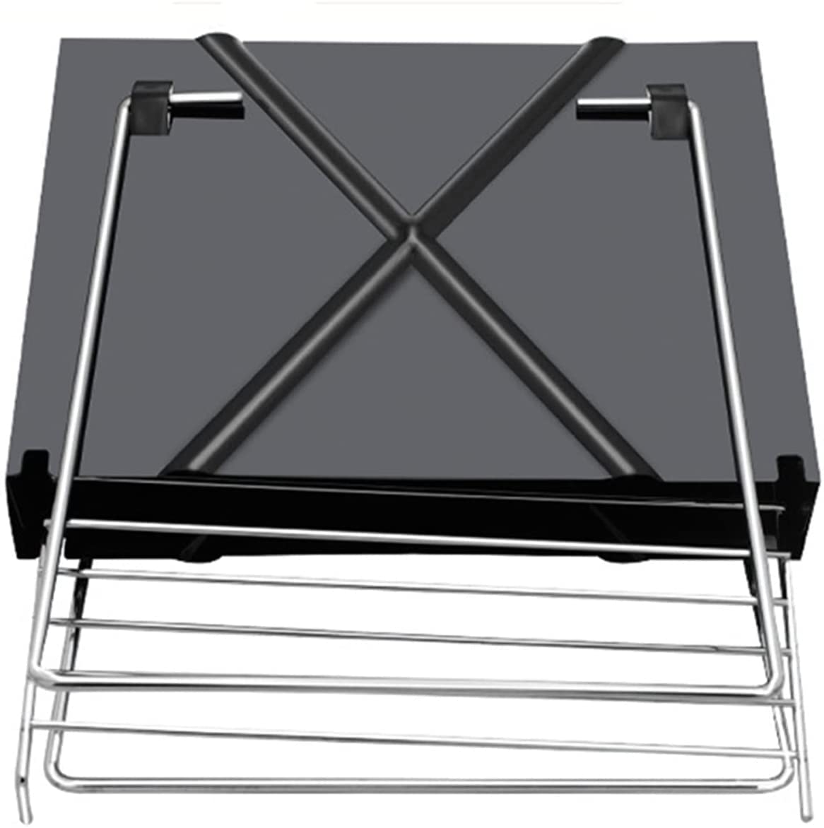 Grill Ogrodowy Grill Gazowy Przenośny Składany Mini Grill Ogrodowy Podwójny Grill Na Węgiel Drzewny