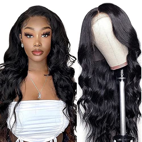 Body Wave 13×4 HD Lace Front Wigs Human Hair for Black Women 150% Density Brazilian Virgin Human Hair Lace Frontal Wig P