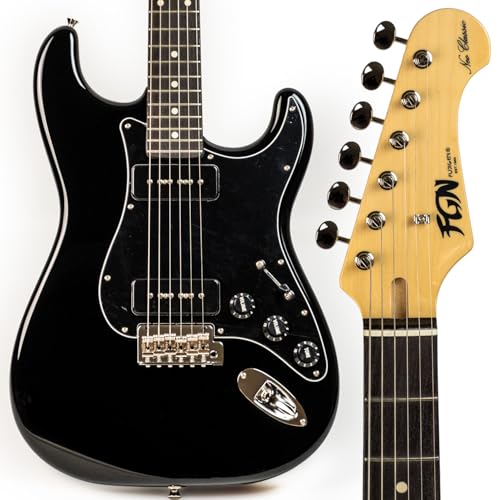 Amazon | FUJIGEN NST120RAL-BK BLACK フジゲン エレキギター | エレキ
