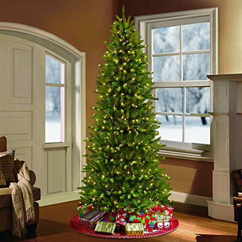 Puleo International TS-13W29V, UL 1310 10 Foot Pre-Lit Slim Fraser Fir Artificial Christmas Tree thumb #1