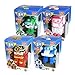 4Pcs Academy Robocar Poli - POLI & HELLI & AMBER & ROI Transforming Robot Toy by Academy Models