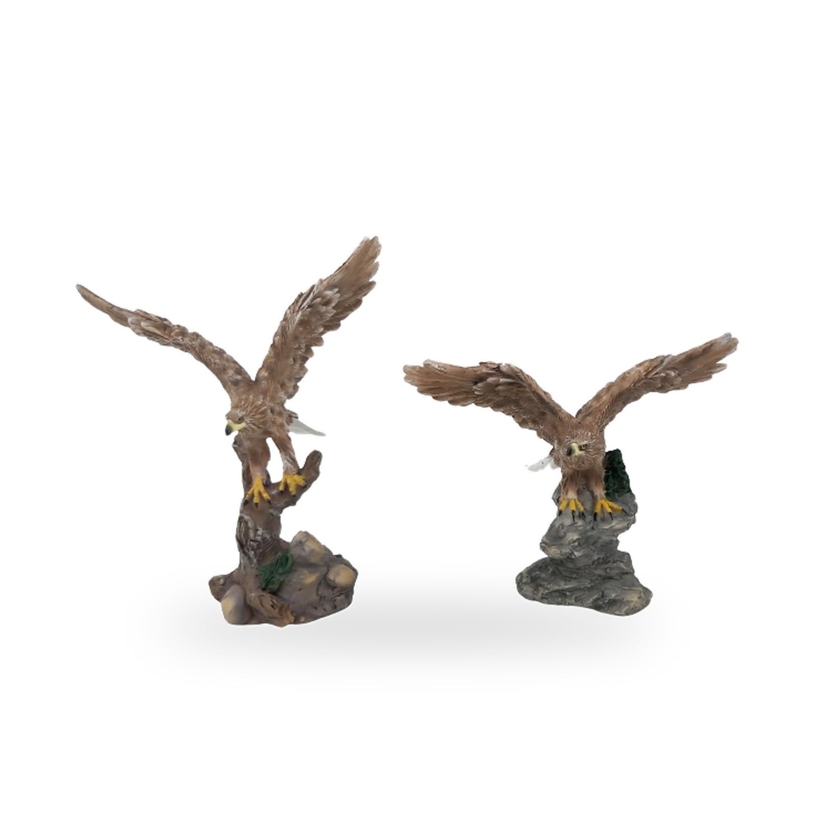 Cornelißen Polyresin Animal Figurine Sea Eagle Set of 2
