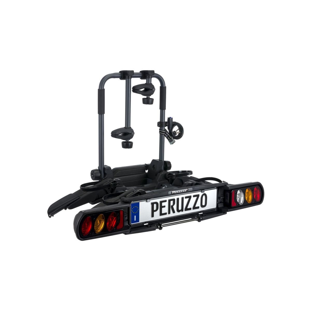 Peruzzo 708W Pure Instinct Tow Ball 2 Bikes Web Package, Nero Antracite, 65 x 72 x 26 cm