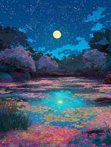 GSҌ DIY ANG̋hGLbgAPaint by NumbersqƑlnhhG̉ԃCeAyCgoCio[ G|XgXDIY`ACeA Ƃ̕ǂ̑A50x70cm/20x28C`(t[