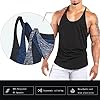 Agilelin Canottiera Uomo Palestra Allenamento Canotta Bodybuilding da Ginnastica ad Asciugatura Rapida(Blu/S) #3