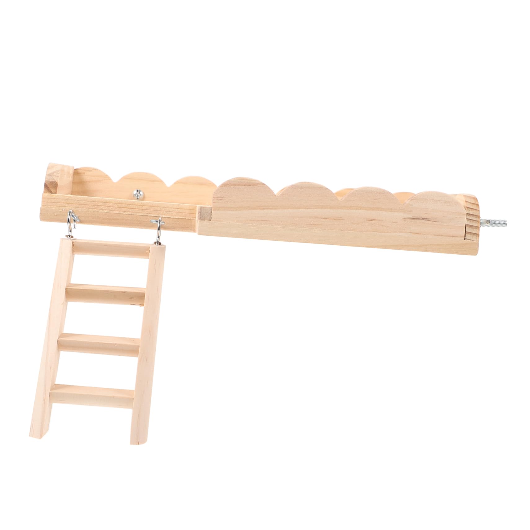 TOYANDONA Hamsterplattform Aus Hamsterspielbrett Als Nestgestaltung Leiter Für Spielmöglichkeiten Spielzeug Für Käfigzubehör Robustes Meerschweinchenaccessoire