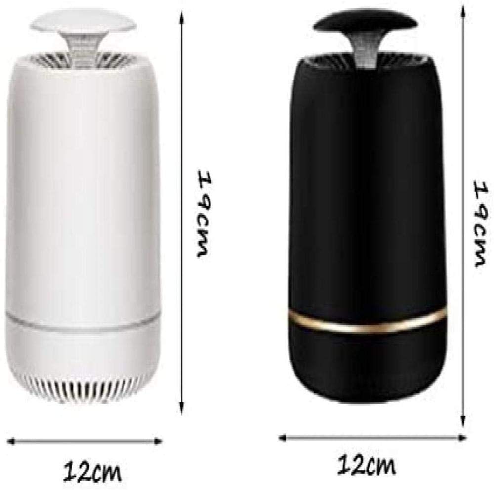 Lampada anti-zanzare fotocatalizzatore, super silenziosa, nessuna radiazione, nessun rumore, trappola a luce USB, nessun rumore, per casa, camera, altoparlante e cibo