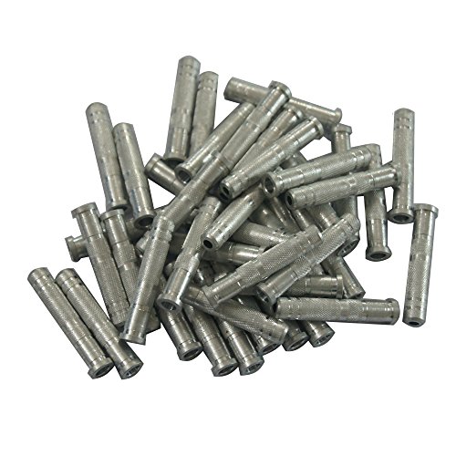 JIEXI HWYP Archery Arrow Inserts Arrow Connectors for ID 7.62mm Arrow Pack of 50