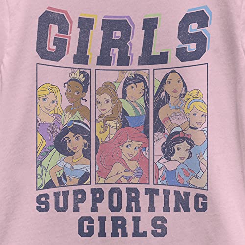 Disney Girl's Three Panel Princess Group T-Shirt2