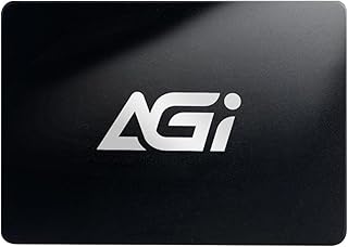 AGI 512GB AI178 2.5 Inch SATA III SLC Caching 3D TLC NAND Flash Internal Solid State Drive SSD (R/W Speed up to 530/510 MBs) PC/Laptop Memory and Storage Upgrade