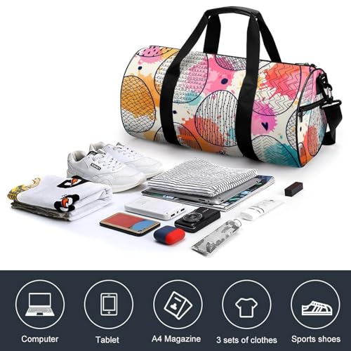 Sac de voyage œufs de couleur idéal pour camping et randonnée - 4