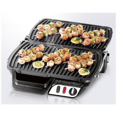 Rowenta Gr3060 Ultra Compact Comfort 600 Bistecchiera Elettrica Multifunzione, 2000 W, con Piastre in Alluminio Antiaderenti e Spia Cottura, Grill, Barbecue e Tostiera, Facile da Pulire - Immagine 2