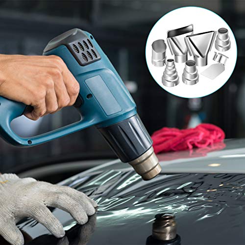 Image of 35-40mm Heat Gun Nozzles Kit Stainless Steel 7pcs Resistance Soldering Station Repair Tool Accessory, Kelepuzux1e8yg4k