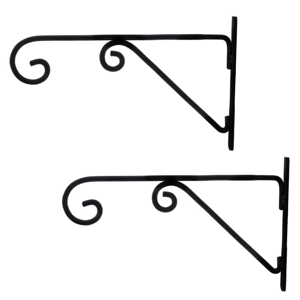 Simran Handicrafts Metal Wall Bracket (14 x 9 x 1 inch)(Pack of 2) , Black (B07DL7TGK6) Amazon Price History, Amazon Price Tracker